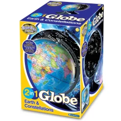 Australian Geographic World Globes|8+ Years-2 in 1 Globe Earth and Constellations