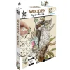 Australian Geographic Puzzles|Arts & Crafts-117 Piece Shaped Wooden Jigsaw Puzzle, Kookaburra