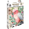 Australian Geographic Puzzles|Arts & Crafts-128 Piece Wooden Jigsaw Puzzle, Galah