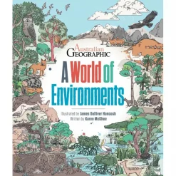 Kids Australian Geographic Animals & Nature|Age 8+-A World of Environments
