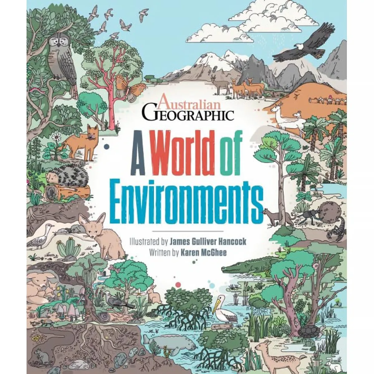 Kids Australian Geographic Animals & Nature|Age 8+-A World of Environments