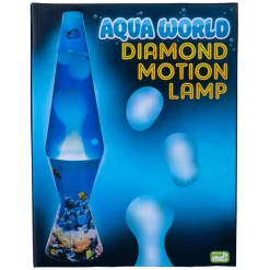 Australian Geographic 8+ Years|Lights-Aqua World Lava Lamp - Blue