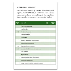 Australian Geographic Accessories|Journals-Birdwatcher's Journal
