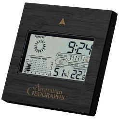 Australian Geographic Weather|Tech-Digital Weather Station - Dark Wood