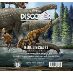 Kids Australian Geographic Science|Age 8+-Discover: Mega Dinosaurs