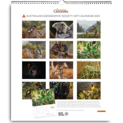 Australian Geographic Calendars & Diaries|Calendars & Diaries-Society Art Calendar 2025