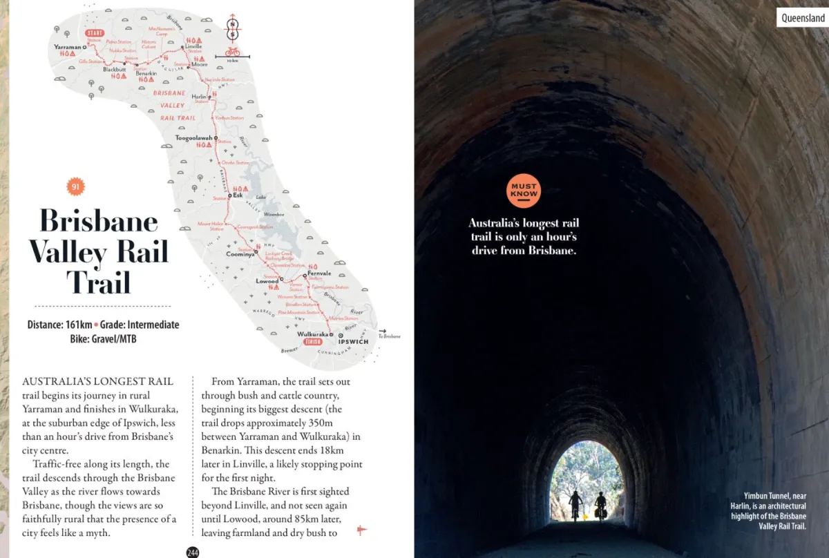 Australian Geographic Travel-Australia's Best 100 Bike Rides