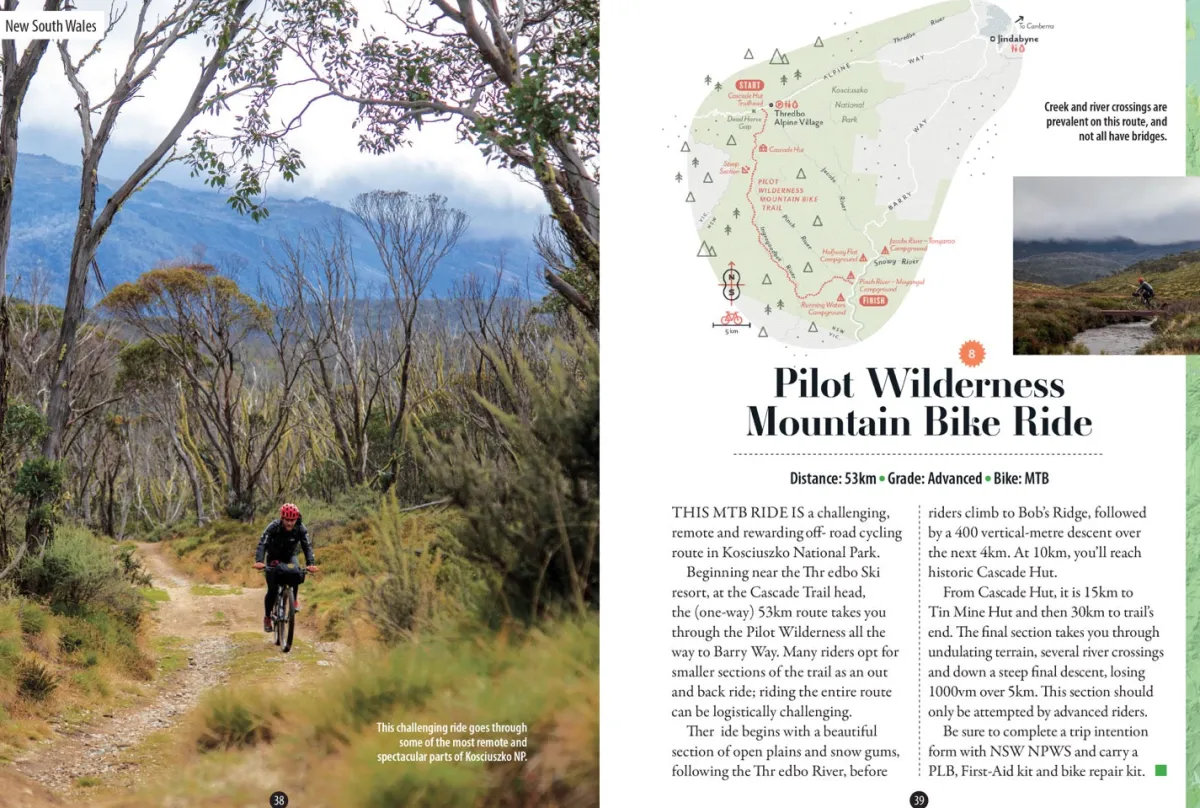 Australian Geographic Travel-Australia's Best 100 Bike Rides