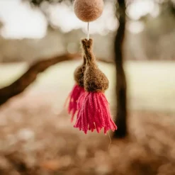Australian Geographic Mobiles-Baby Cot Mobile - Kookaburra with Gum Blossoms