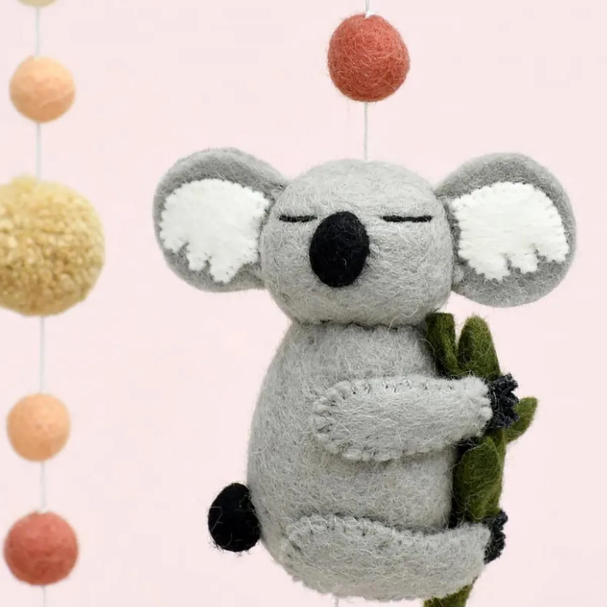 Australian Geographic Mobiles-Baby Cot Mobile - Sleeping Koala