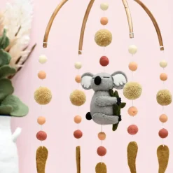 Australian Geographic Mobiles-Baby Cot Mobile - Sleeping Koala