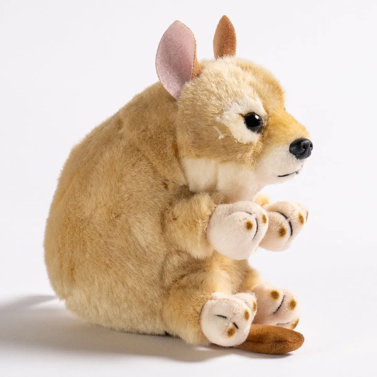 Australian Geographic Plush & Soft Toys|0-24 Months-Baby Handfuls Dingo Pup Soft Toy