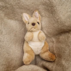 Australian Geographic Plush & Soft Toys|0-24 Months-Baby Handfuls Kangaroo Soft Toy