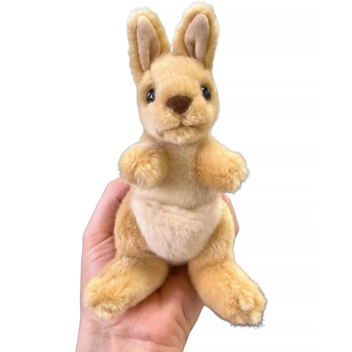 Australian Geographic Plush & Soft Toys|0-24 Months-Baby Handfuls Kangaroo Soft Toy