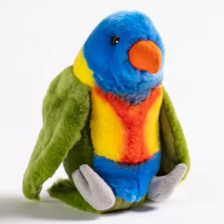 Australian Geographic Plush & Soft Toys|0-24 Months-Baby Handfuls Lorikeet Soft Toy