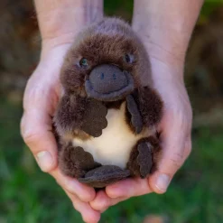 Australian Geographic Plush & Soft Toys|0-24 Months-Baby Handfuls Platypus Soft Toy