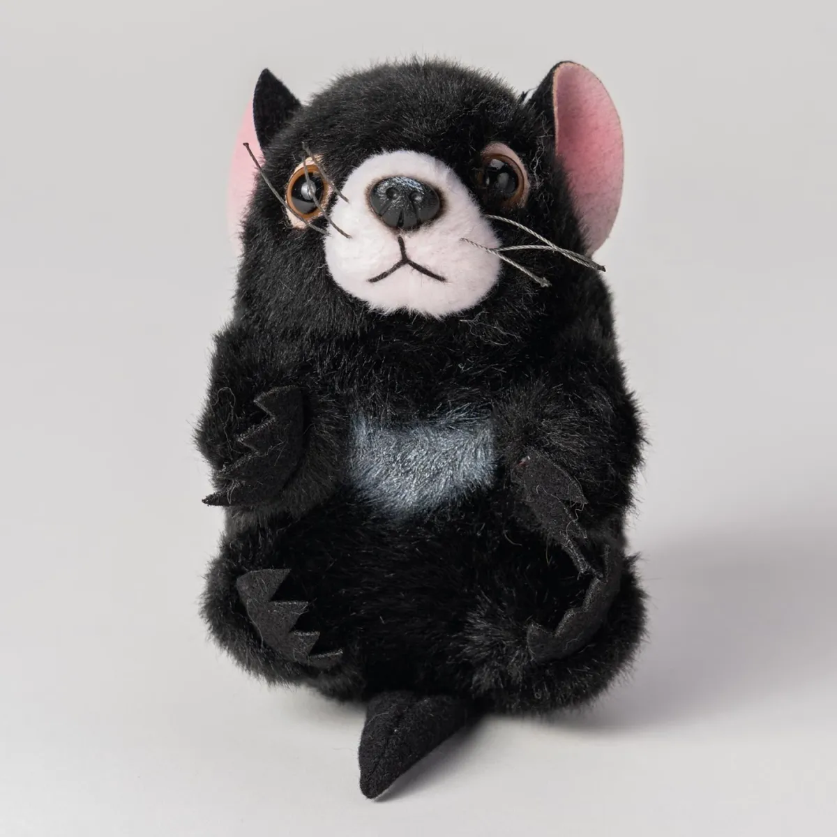 Australian Geographic Plush & Soft Toys|0-24 Months-Baby Handfuls Tassie Devil Soft Toy