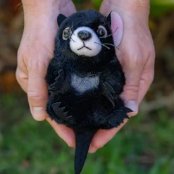 Australian Geographic Plush & Soft Toys|0-24 Months-Baby Handfuls Tassie Devil Soft Toy