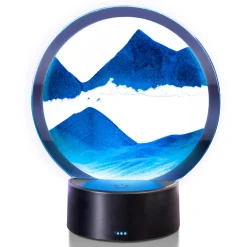 Australian Geographic 8+ Years|Lights-Circular LED Sand Art - Blue