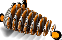 Australian Geographic Puzzles|5-7 Years-Clownfish 3D Puzzle - by EUGY