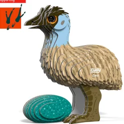 Australian Geographic Puzzles|5-7 Years-Emu 3D Puzzle - by EUGY