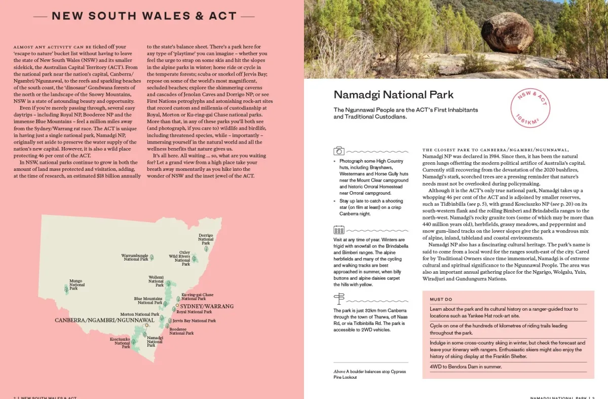 Australian Geographic Travel|Photographic & Illustrated-Escape To Nature: Visit 75 Of Australia's Best National Parks
