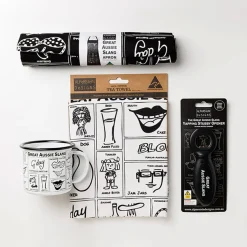 Australian Geographic Tea Towels|Accessories-Great Aussie Slang Bundle