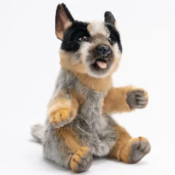 Australian Geographic Plush & Soft Toys|0-24 Months-Hansa Blue Heeler Puppy Puppet