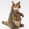 Australian Geographic Plush & Soft Toys|0-24 Months-Hansa Kangaroo And Joey Puppet