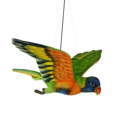Australian Geographic Plush & Soft Toys|2-4 Years-Hansa Rainbow Lorikeet Flying