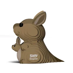 Australian Geographic Puzzles|5-7 Years-Kangaroo 3D Puzzle - by EUGY