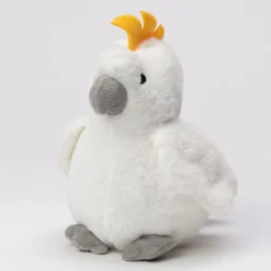 Australian Geographic Plush & Soft Toys|0-24 Months-Kiara Cockatoo Plush Toy - 20cm