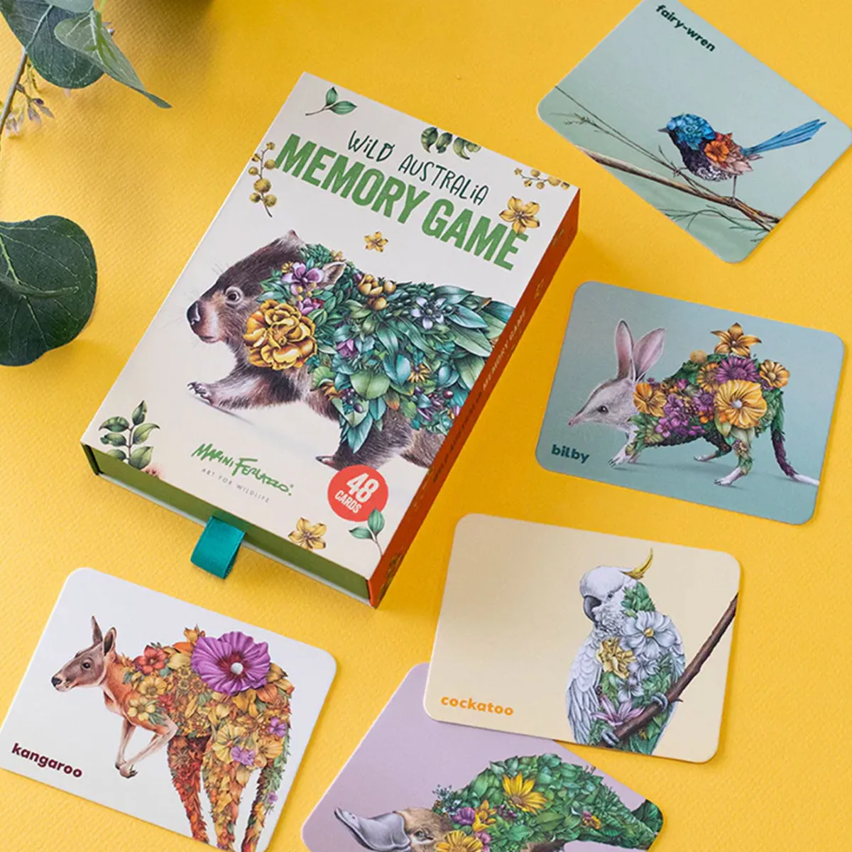Australian Geographic 5-7 Years|2-4 Years-Marini Ferlazzo Memory Card Game – Wild Australia
