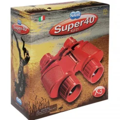 Australian Geographic Binoculars-Navir: Red Binoculars