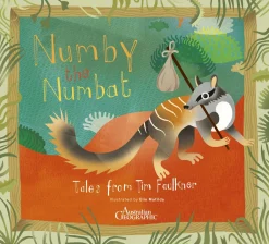 Kids Australian Geographic Animals & Nature|Age 0-8-Numby The Numbat