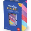 Australian Geographic 5-7 Years|Arts & Crafts-Rainbow Pin Art