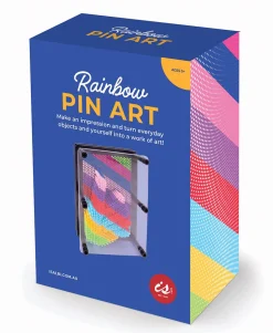 Australian Geographic 5-7 Years|Arts & Crafts-Rainbow Pin Art