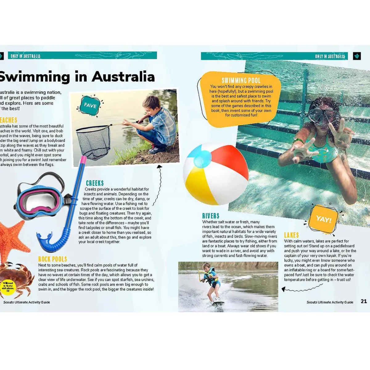 Kids Australian Geographic Activity Books|Age 8+-Scouts Ultimate Activity Guide