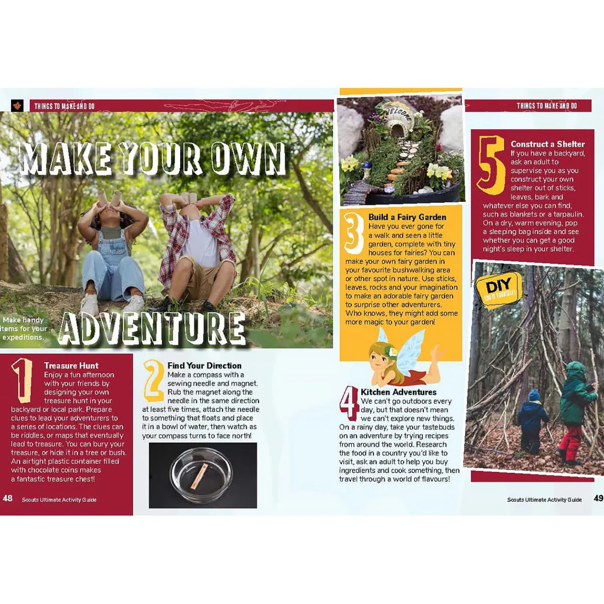 Kids Australian Geographic Activity Books|Age 8+-Scouts Ultimate Activity Guide