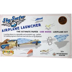 Australian Geographic Outdoor|Educational-Sky Surfer Paper Airplane Launcher