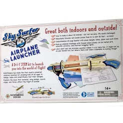 Australian Geographic Outdoor|Educational-Sky Surfer Paper Airplane Launcher