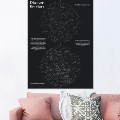 Australian Geographic Maps & Posters|Maps & Posters-Star Scratch Map