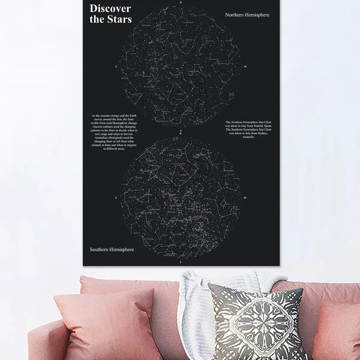 Australian Geographic Maps & Posters|Maps & Posters-Star Scratch Map