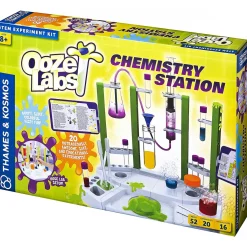 Australian Geographic 8+ Years|Educational-Thames and Kosmos: Ooze Labs Chemistry Station