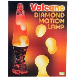 Australian Geographic 8+ Years|Lights-Volcano Lava Lamp - Red and Yellow