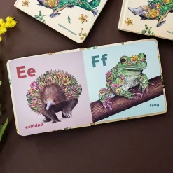 Kids Australian Geographic Educational|Animals & Nature-Wild Australia ABC Alphabet – Children's Board Book