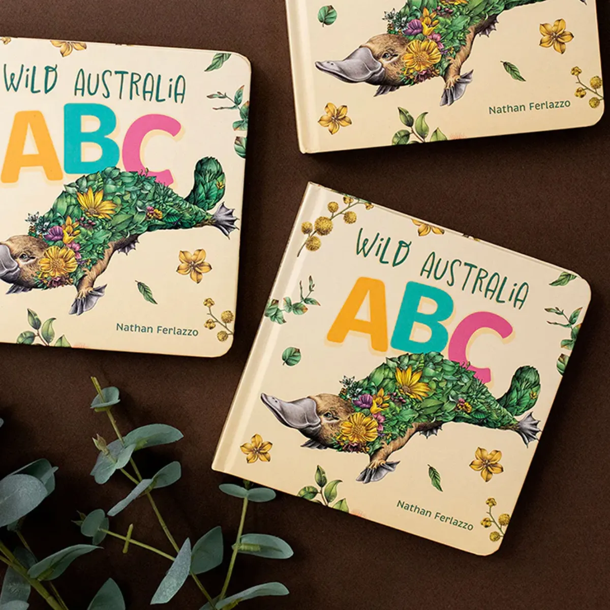 Kids Australian Geographic Educational|Animals & Nature-Wild Australia ABC Alphabet – Children's Board Book