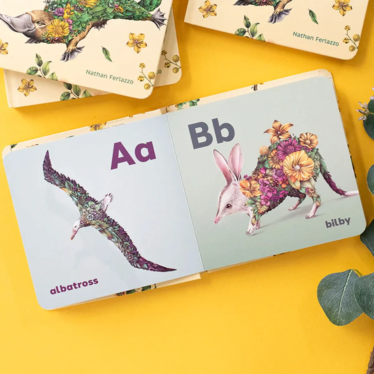 Kids Australian Geographic Educational|Animals & Nature-Wild Australia ABC Alphabet – Children's Board Book