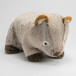 Australian Geographic Plush & Soft Toys|0-24 Months-Winnie Wombat Plush Toy - 60cm