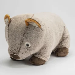 Australian Geographic Plush & Soft Toys|0-24 Months-Winnie Wombat Plush Toy - 60cm